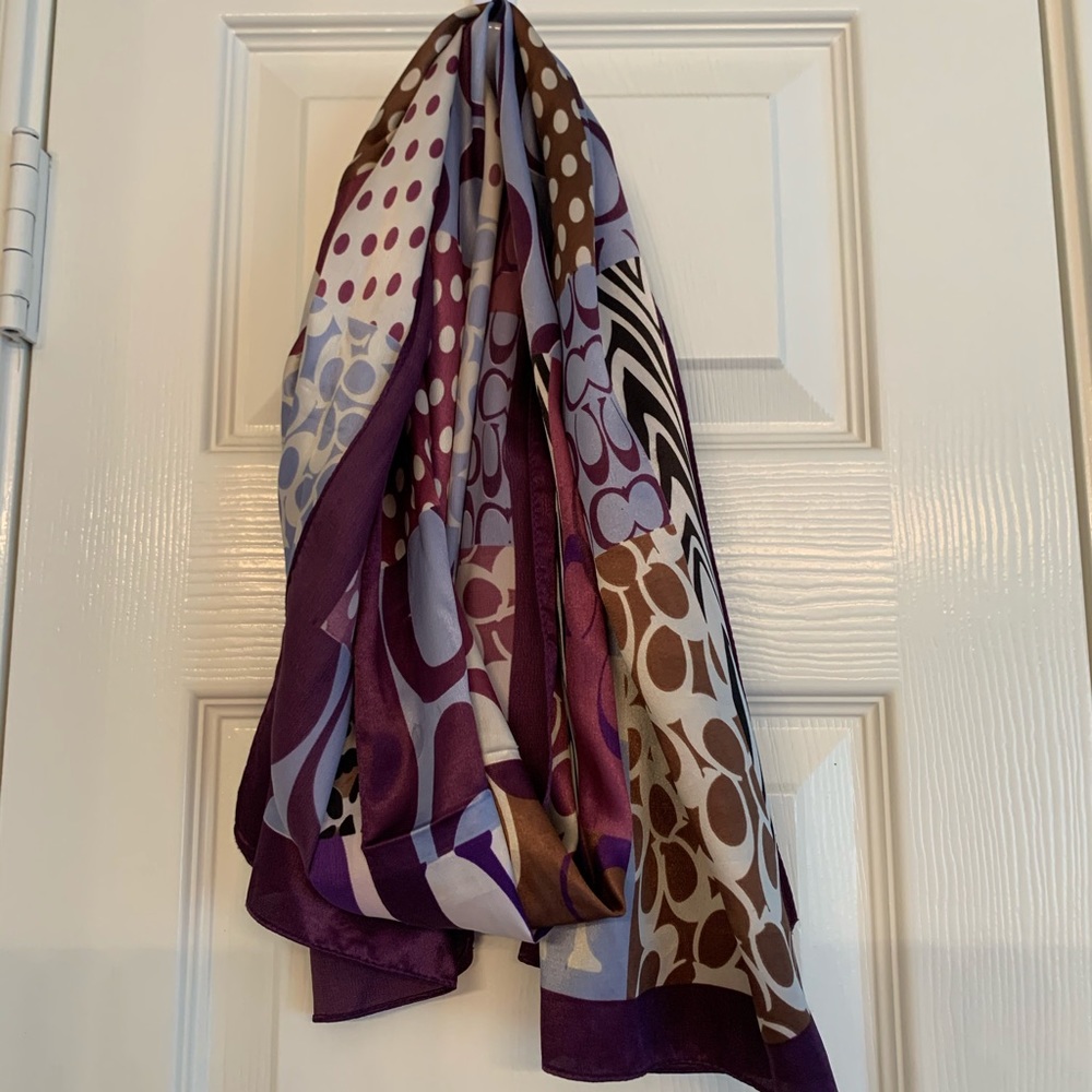 Silk Coach Scarf